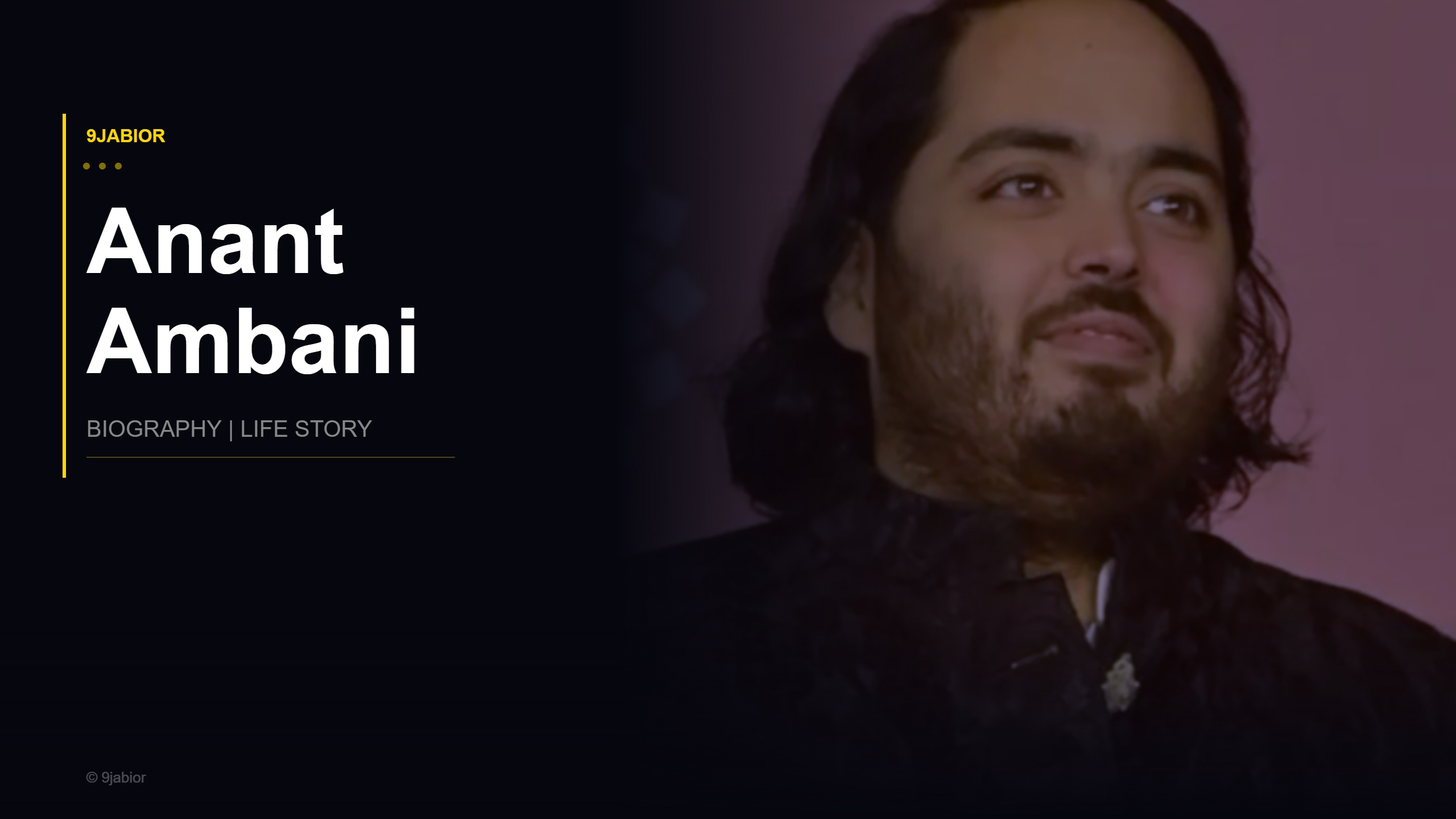 Anant Ambani Biography