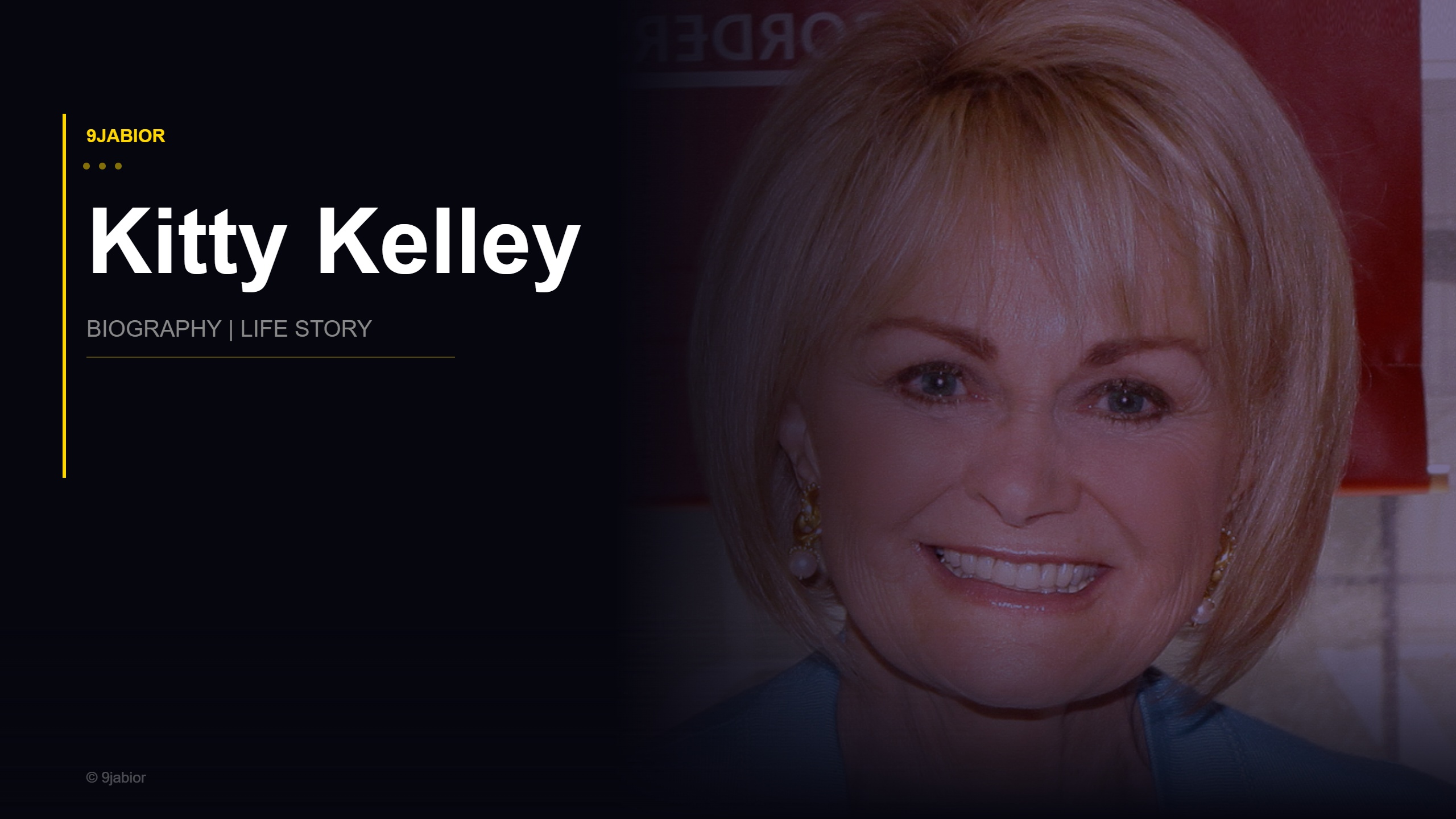 Kitty Kelley Biography
