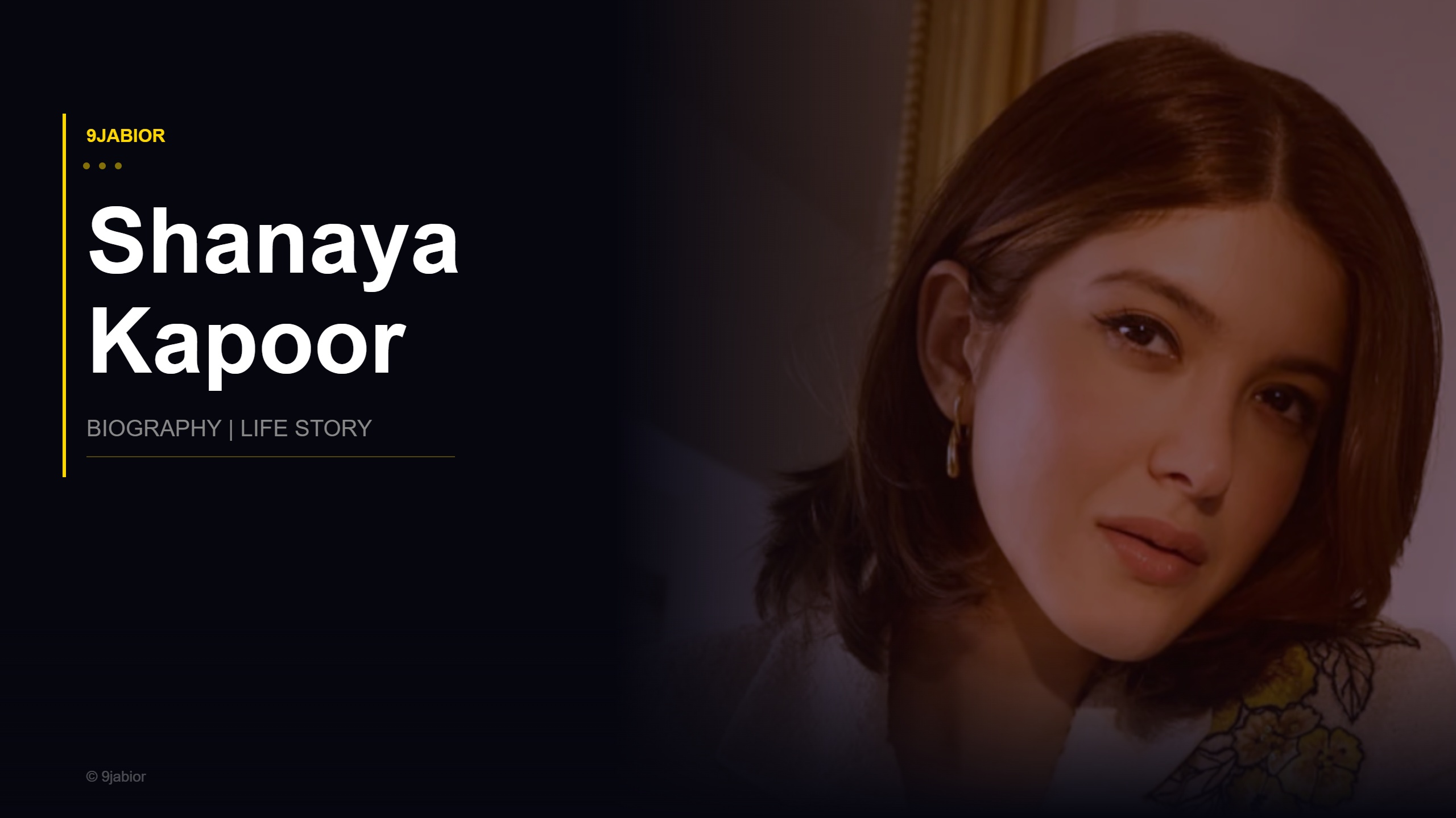 Shanaya Kapoor Biography